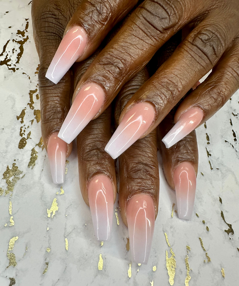 Ombre’ Acrylic Full Set