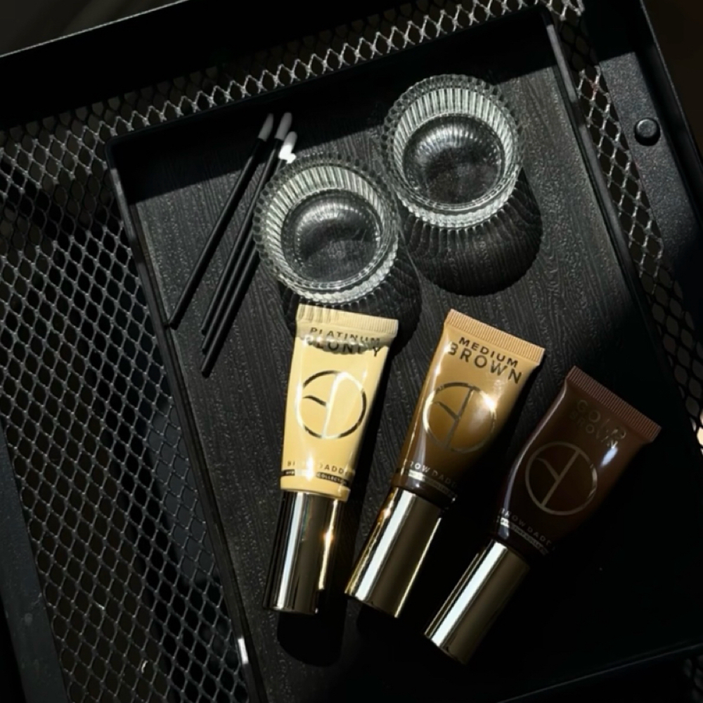 Brow hybrid tint at vallusa skincare & brows in miami, FL