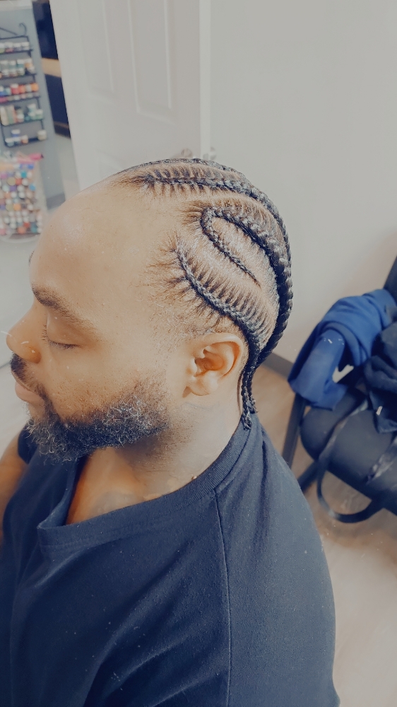 Men's Braids 4-6 at LG Stylez LLC in Fraser, MI