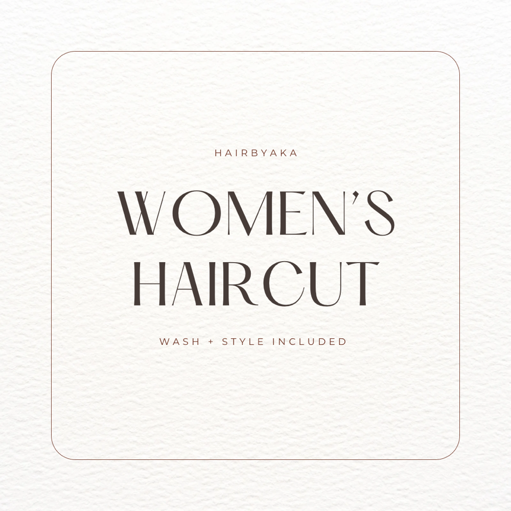 Women’s Haircut