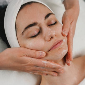 Facial at Blossoms HTX Hair Studio in Spring, TX