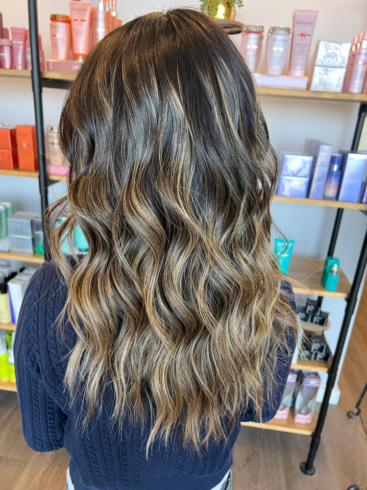 Full Balayage With Haircut