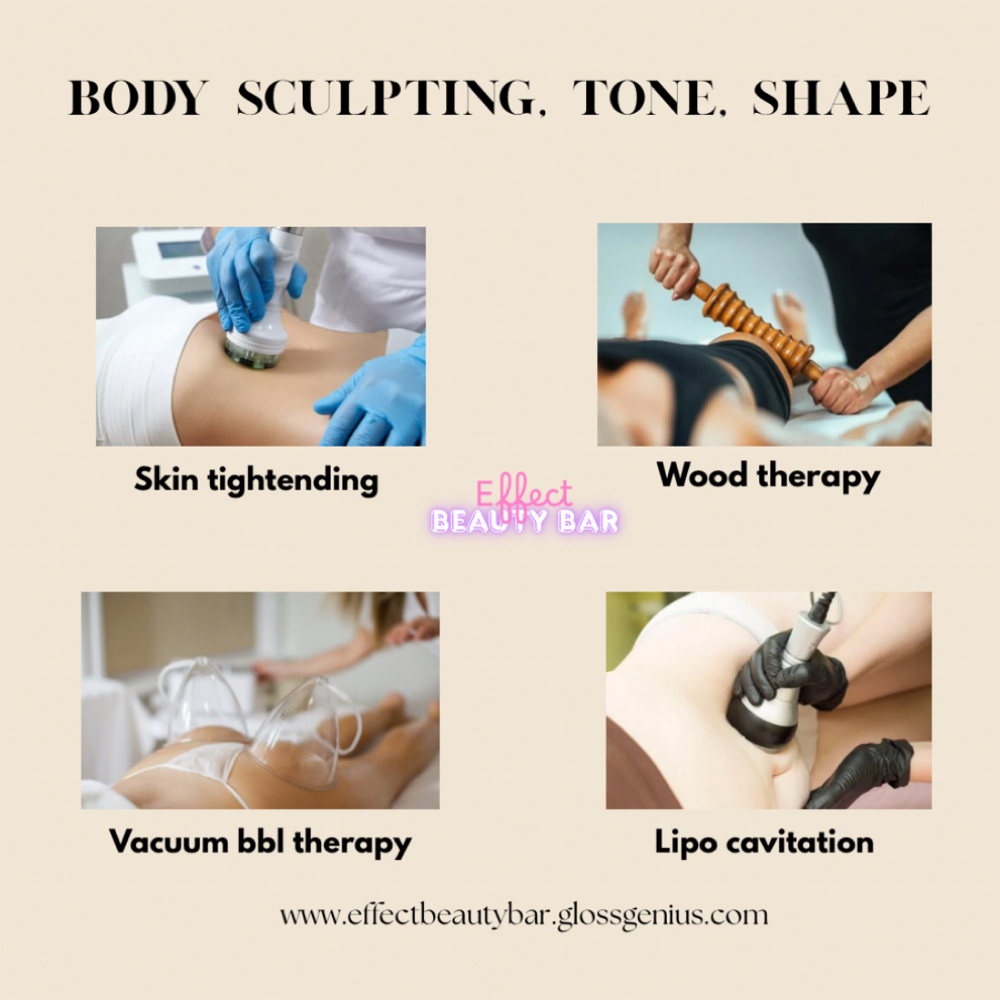 1st body sculpting session at Effect Beauty Bar in Tacoma, WA