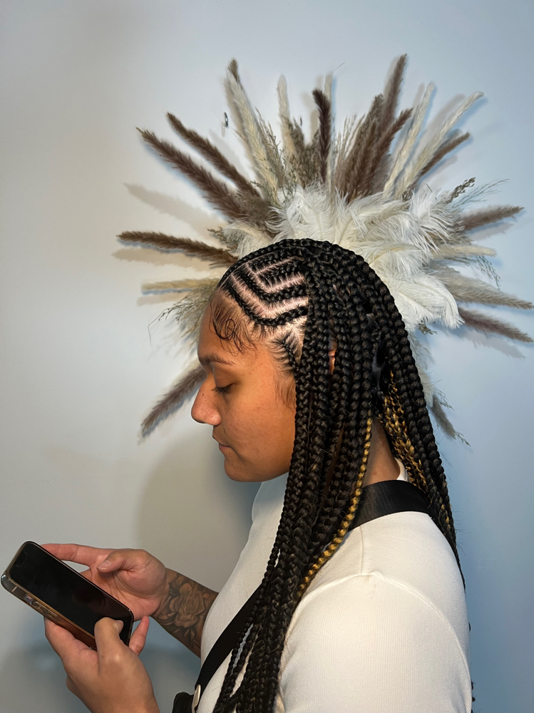 Fulani Knotless Smedium