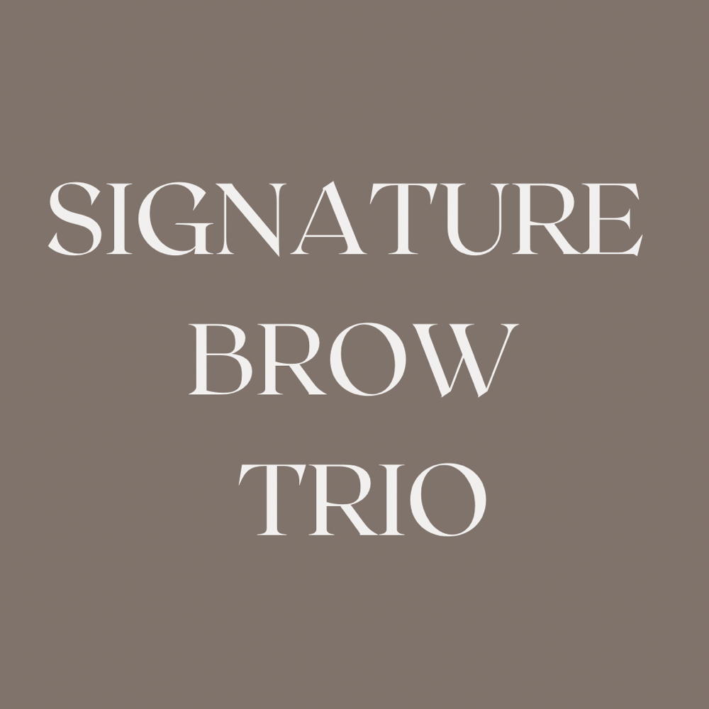 SIGNATURE BROW TRIO