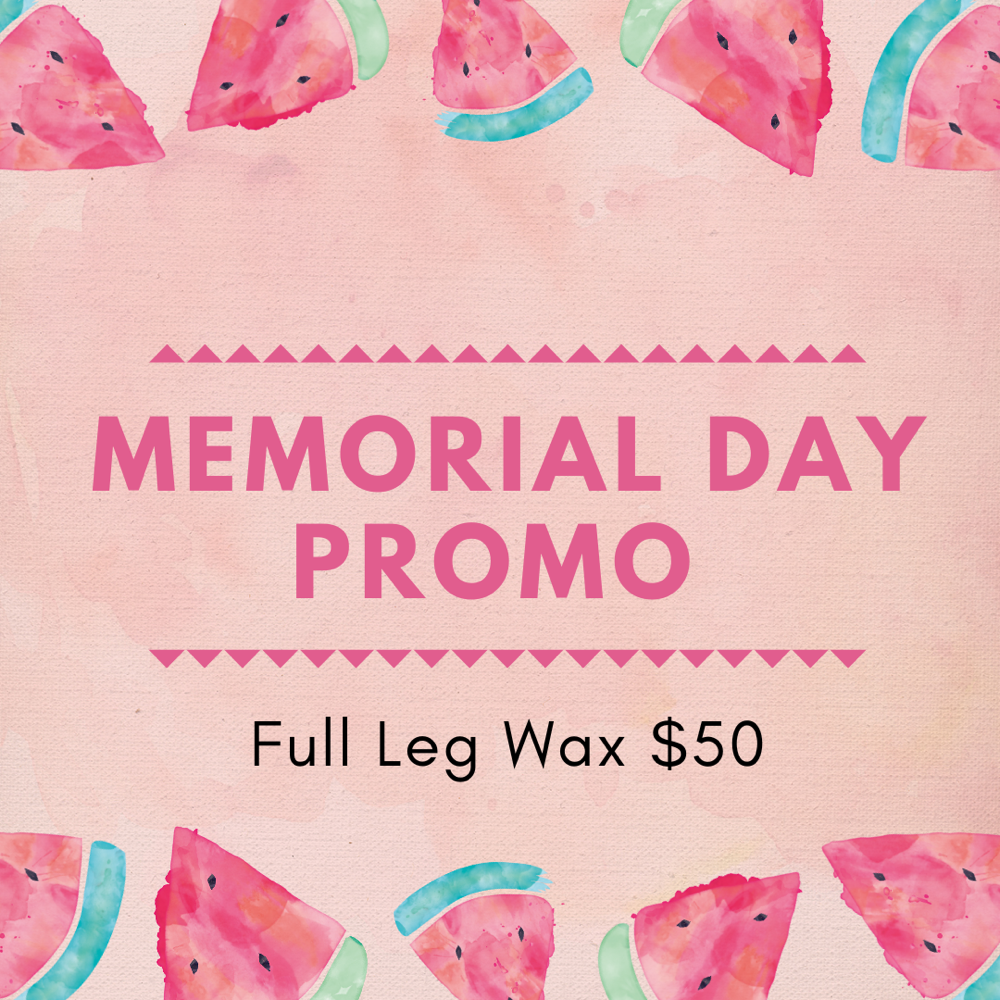 Full Leg Wax Promo