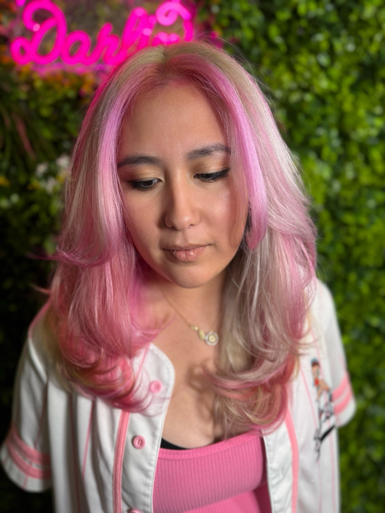 Mermaid Hair Coloring
