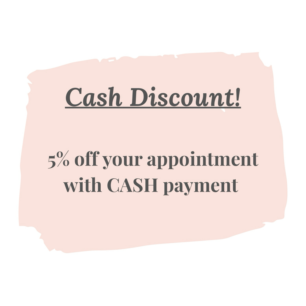 CASH DISCOUNT