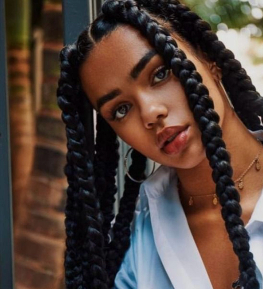 Large Box Braids
