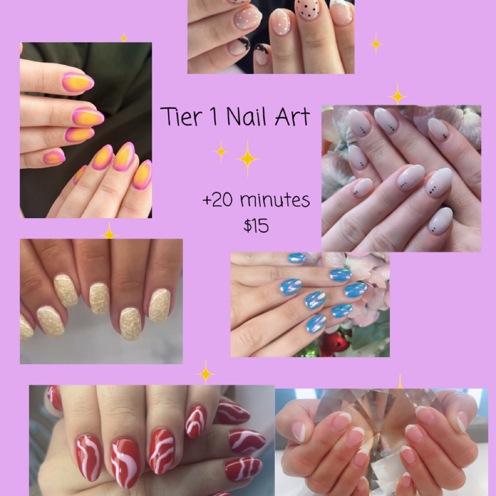 Tier 1 Nail Art ADD ON at Nail Artistry by Diem in St Charles, IL