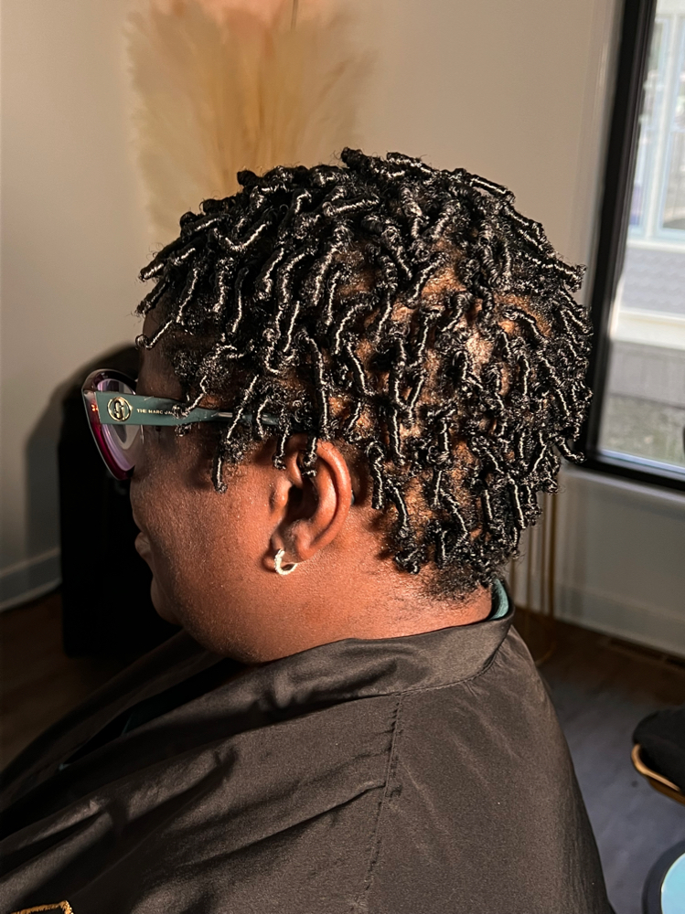 2 Strand Twist/ Finger Coil