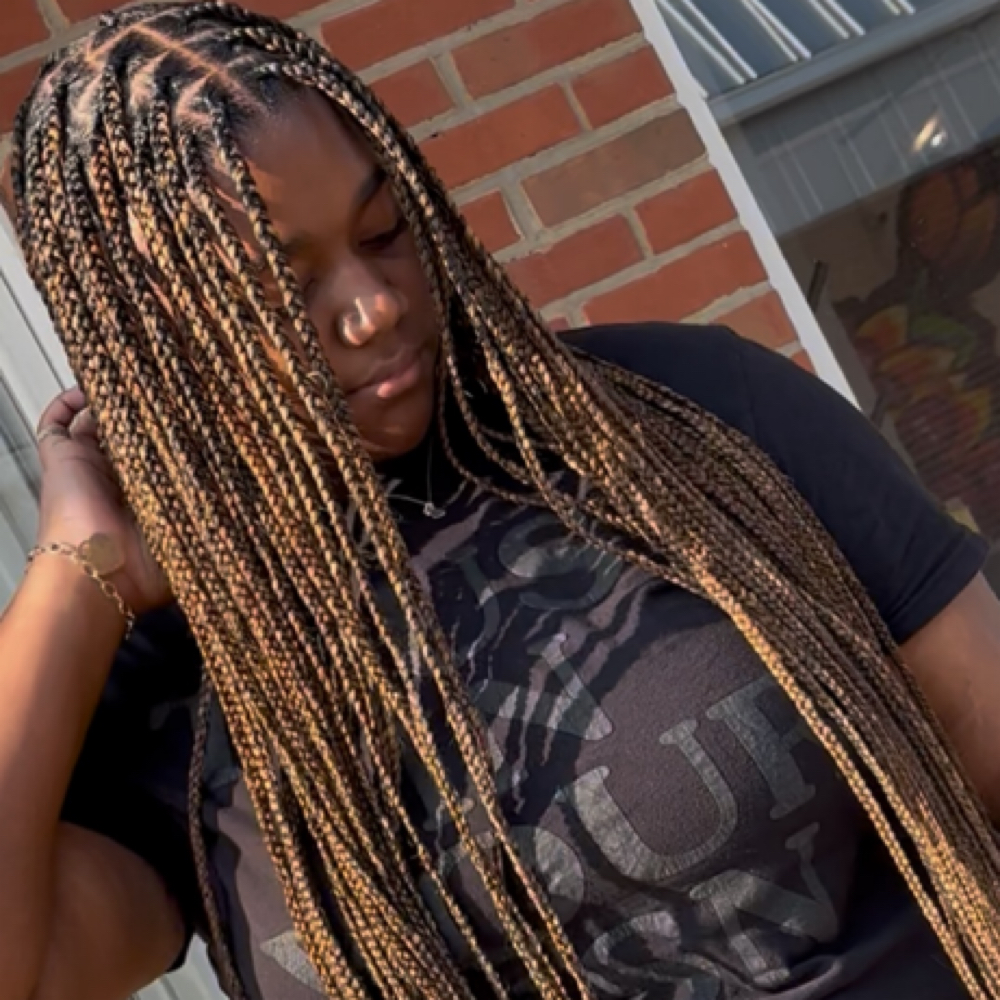 Smedium Knotless Braids at CampxStamped in Cleveland, OH