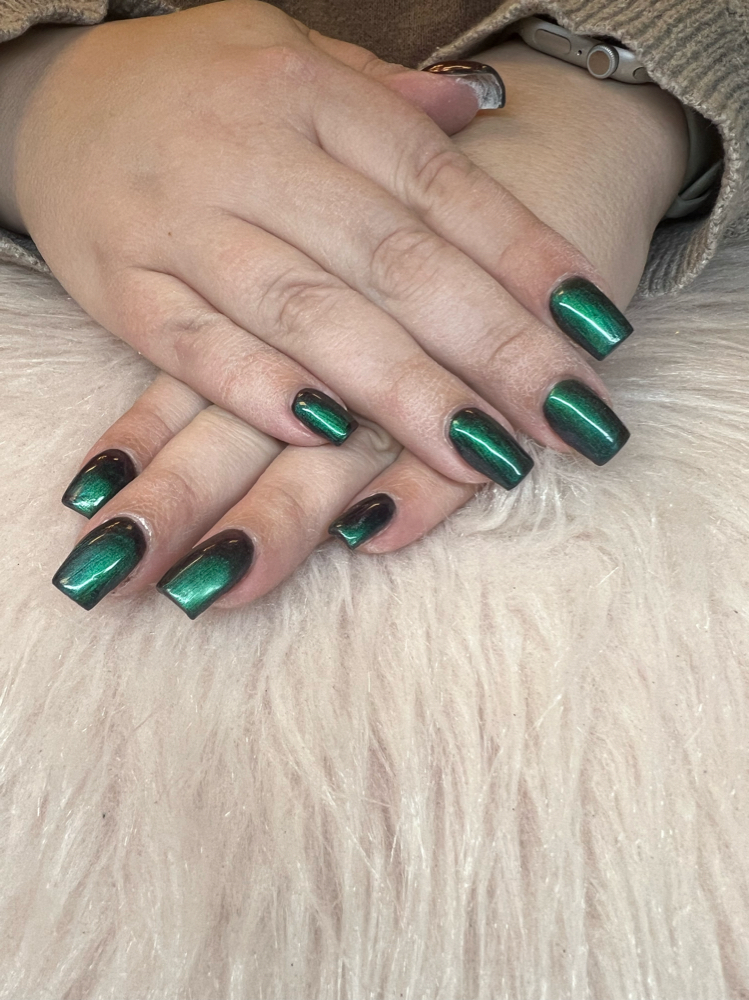 Short Full Set With Gel Polish