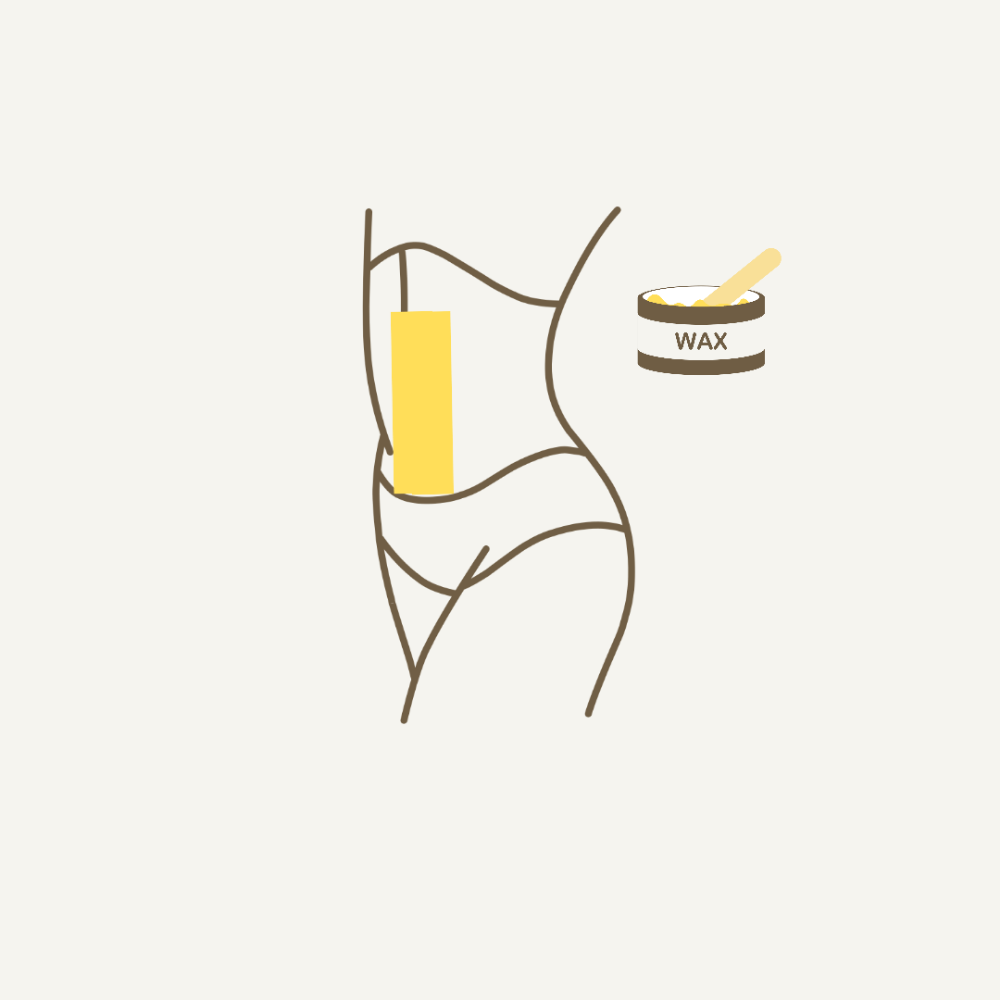 Stomach Strip Wax