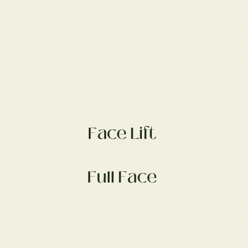 Face Lift Full Face and Neck
