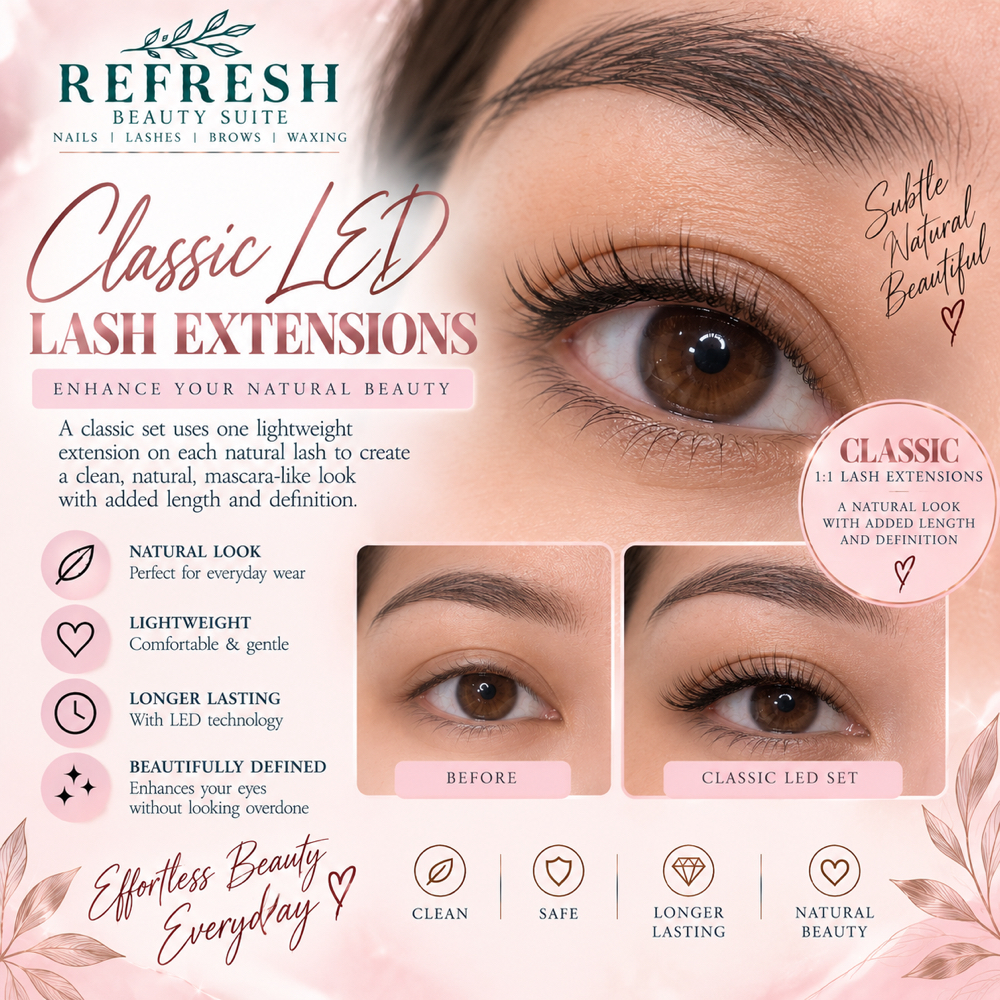 LED Classic Lash Extension at Refresh Beauty Suite in Rock Hill, SC