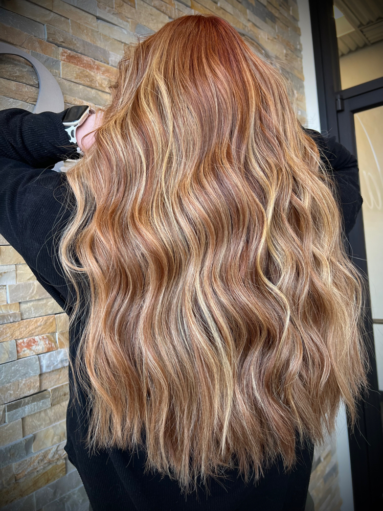 Touch up/Partial Highlight/Haircut