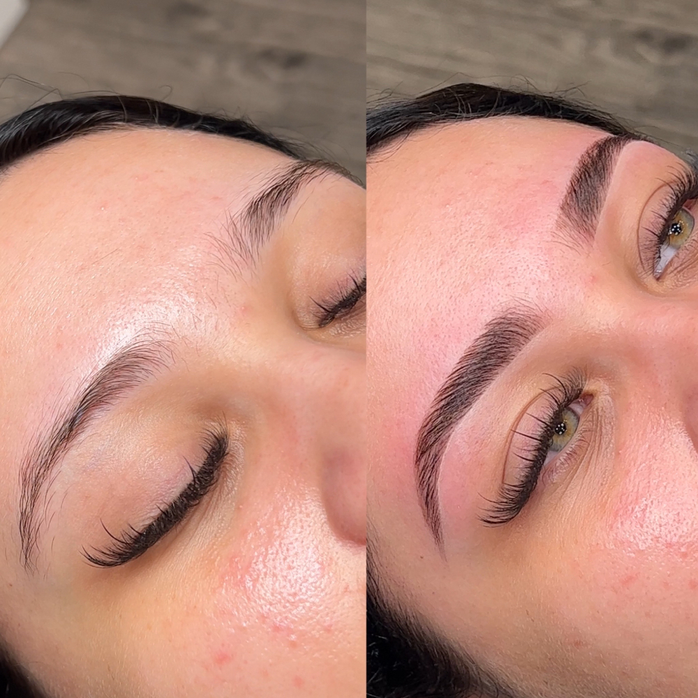 Lamination + Brow wax + Tint