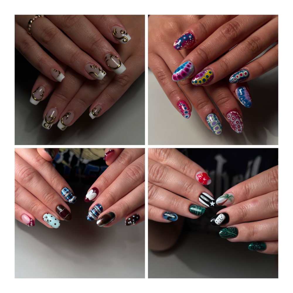 Tier 3 Nail Art at Unica Nail Bar in Miramar, FL