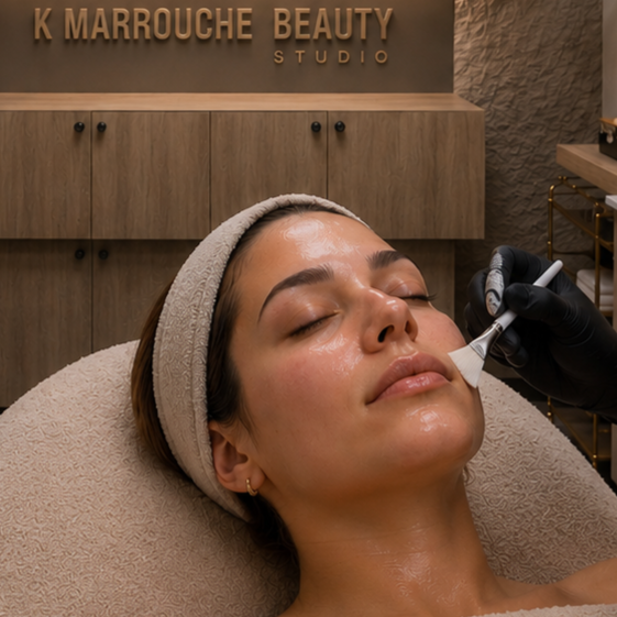 KM GLASS SKIN PROTOCOL 30+ at K. Marrouche Beauty Studio in Fort Myers, FL