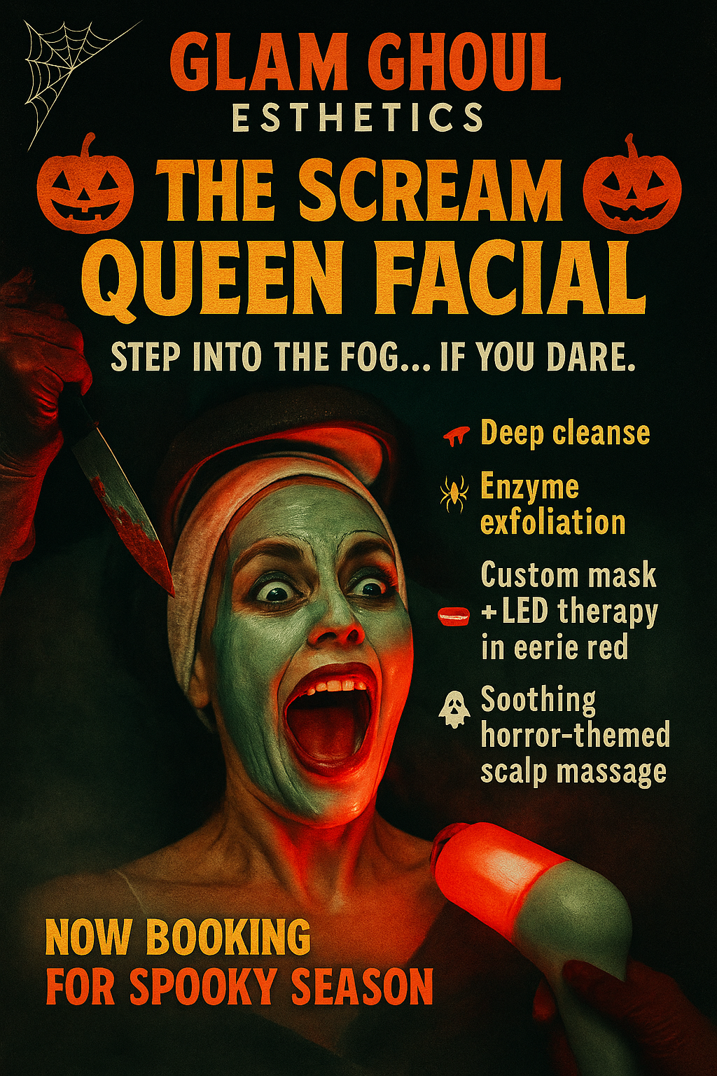 The Scream Queen Facial