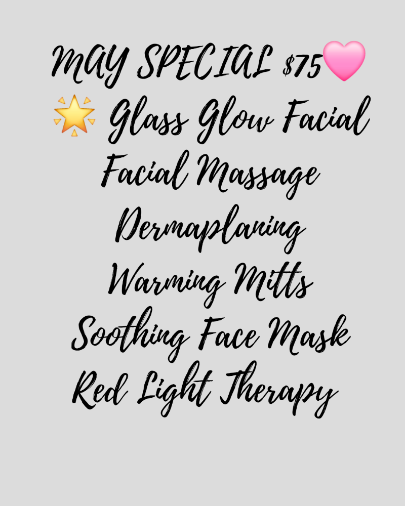 May GLASS GLOW SPECIAL