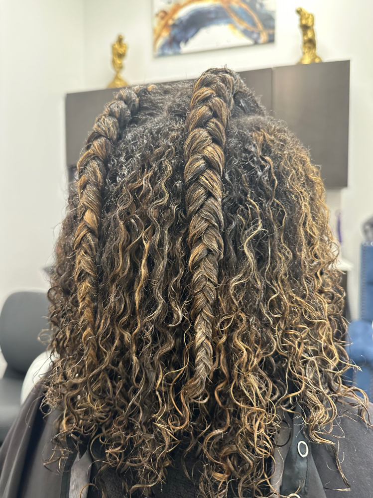 Color Switch Up + Curl Definition