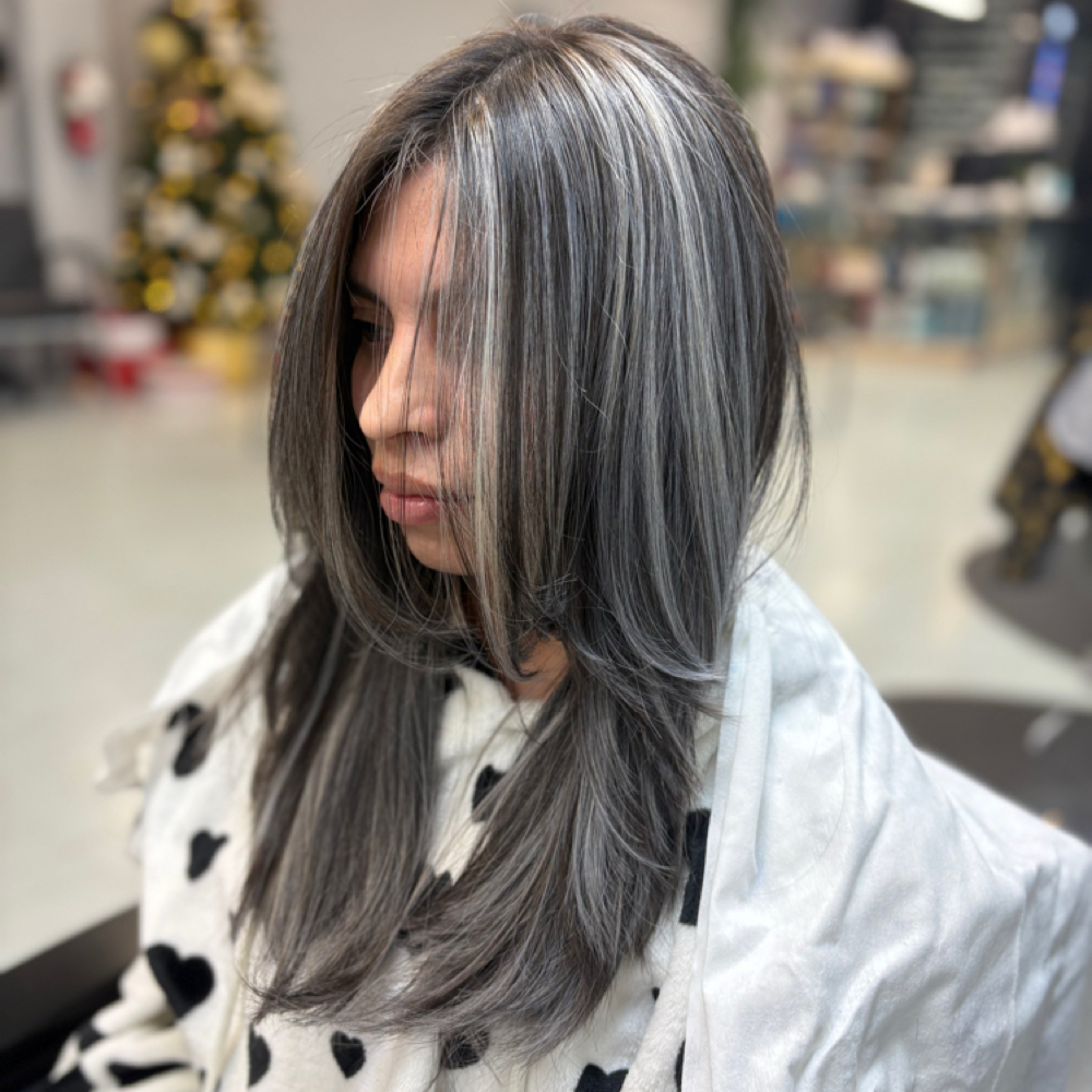 Secado+Planchado /Blowdry+Flat Iron at Beauty Salon Latin in Raleigh, NC