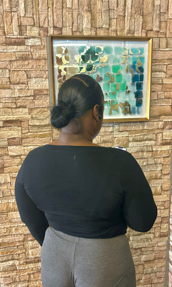 Slick Back Ponytail