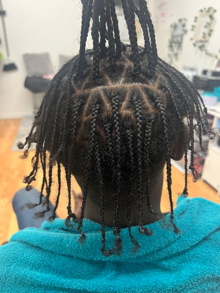 Mens Box Braids