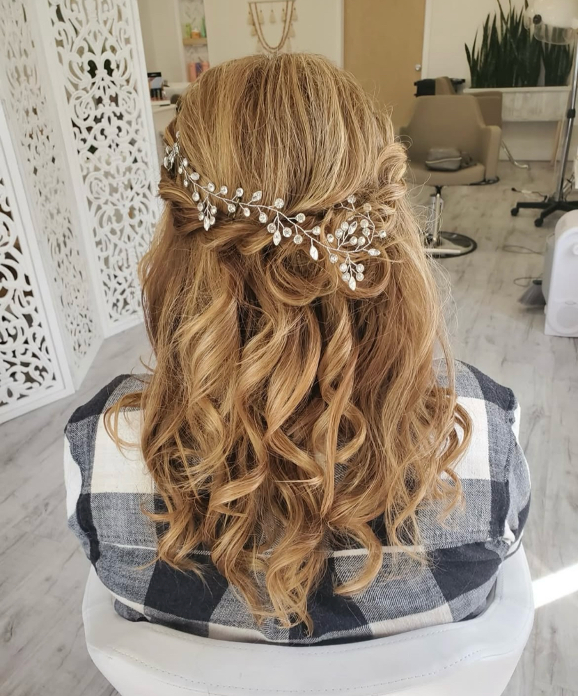 Bridal Day Of at Hair by Carli @ The Market Commons in Myrtle Beach, SC