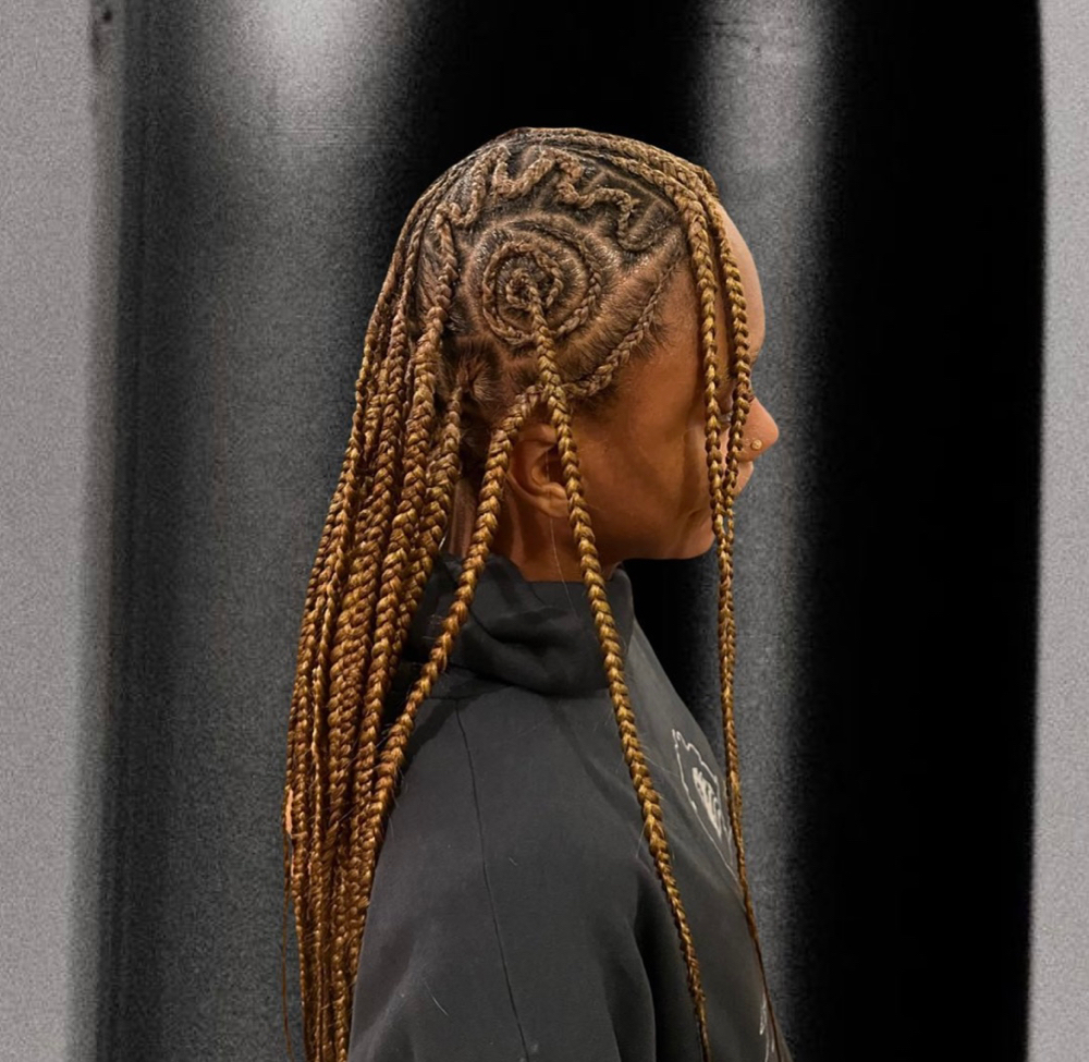 Freestyle Braids (hair added)