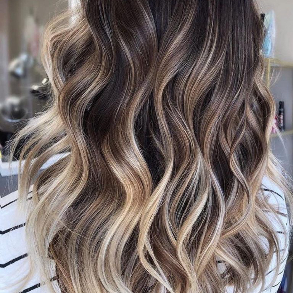 Partial Balayage at Hannah's Hair Designs in Willimantic, CT