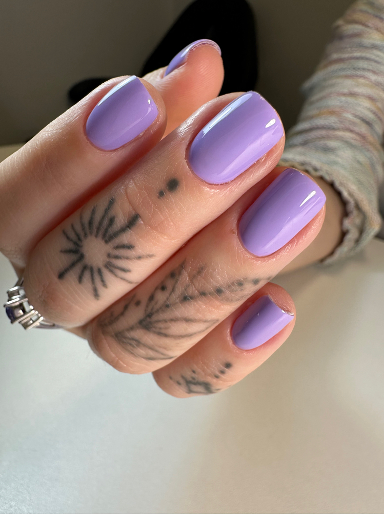 Regular Russian Manicure at Julia Nails LA in Encino, CA