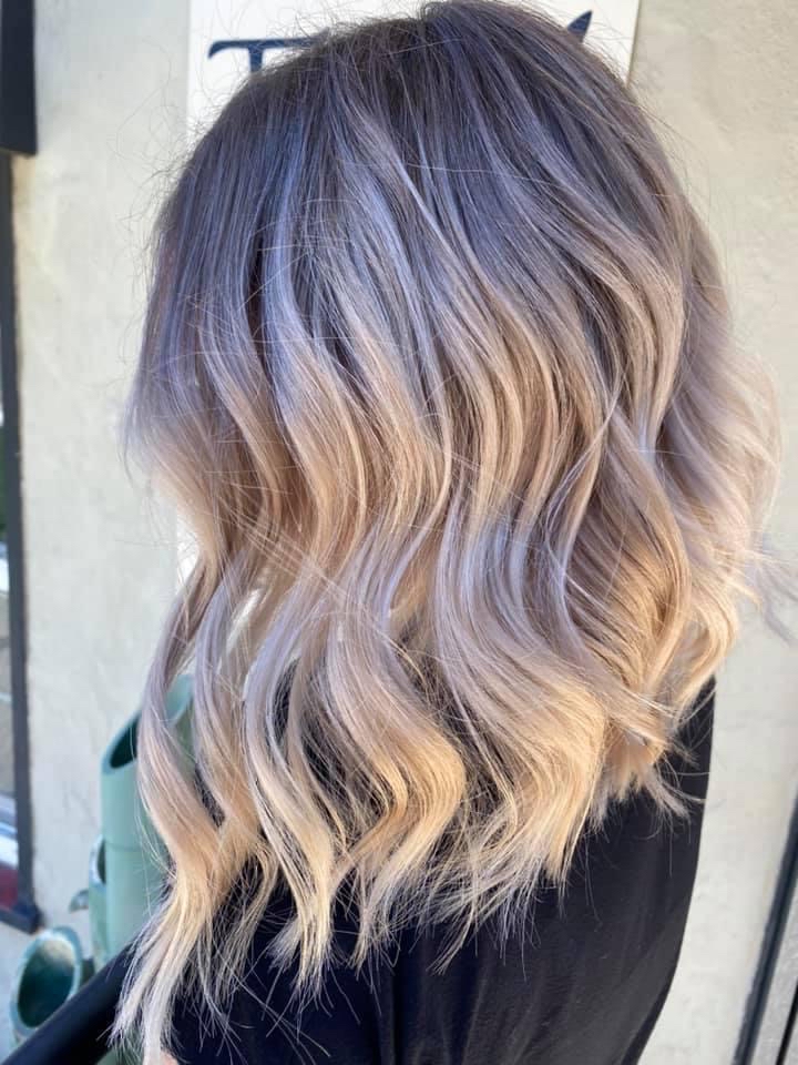 Add on haircut to Color Service