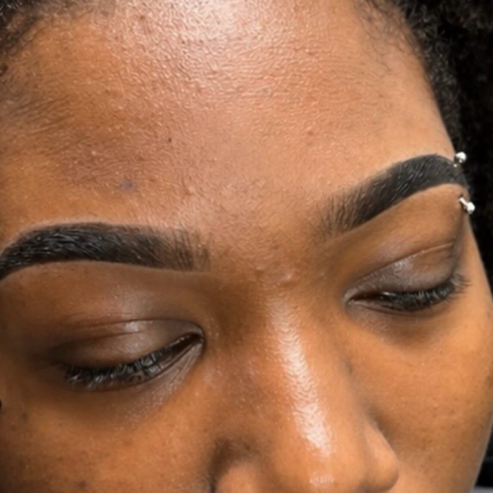 Brow Tint-Model Service at Manique Aesthetics in Suffolk, VA
