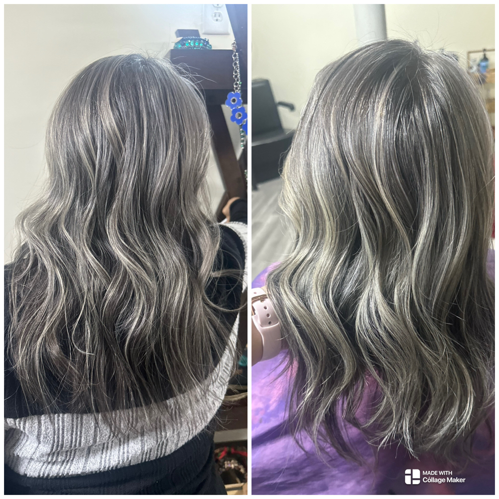 Gray Coverage at Blonde Beauty Bar