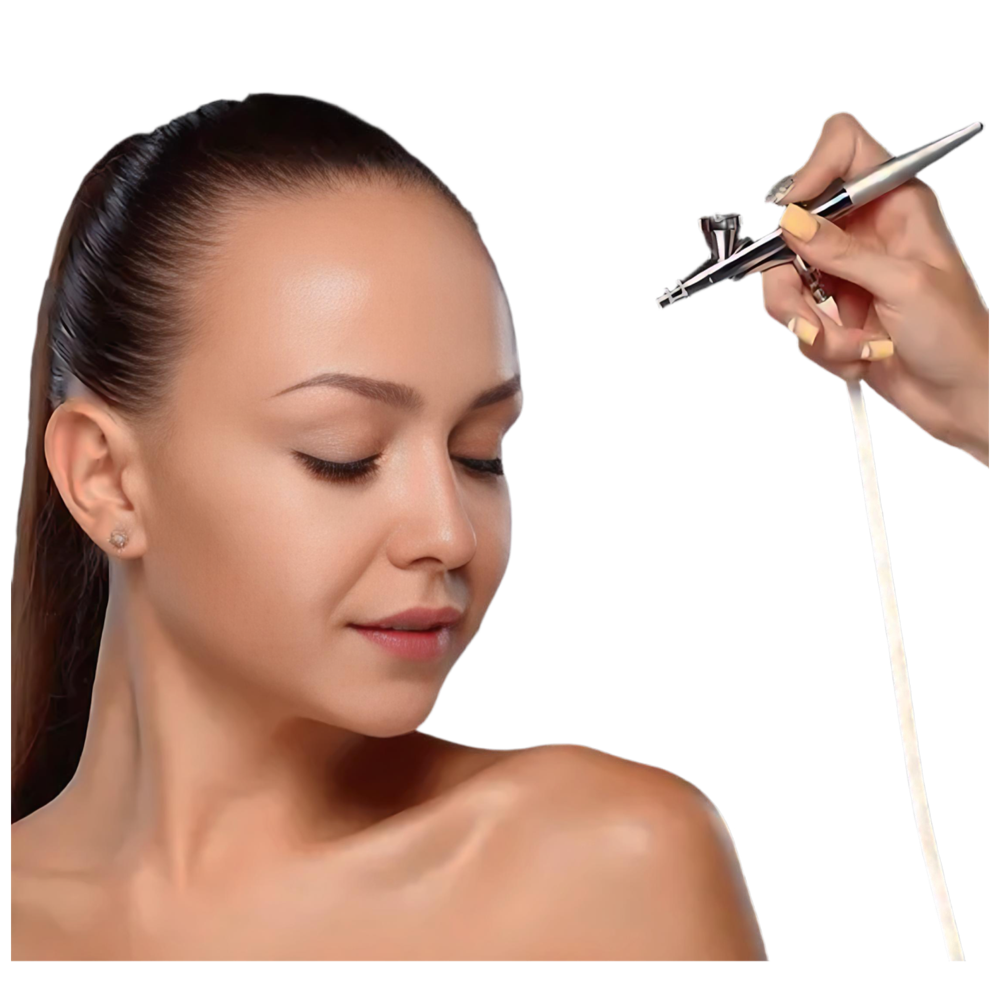 Airbrush Make-Up Application