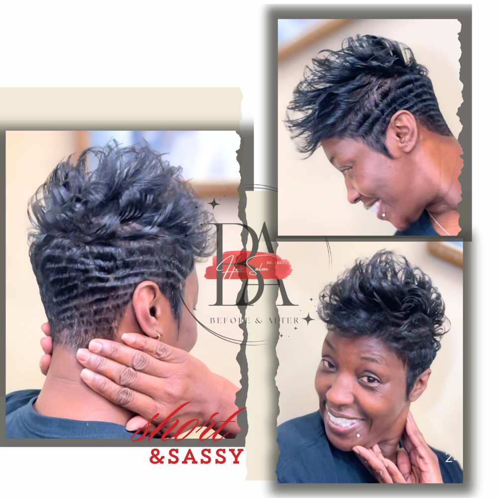 Shampoo & Curl (R) (¡) at Before & After Hair Salon, LLC and Hair Restoration in Vicksburg, MS