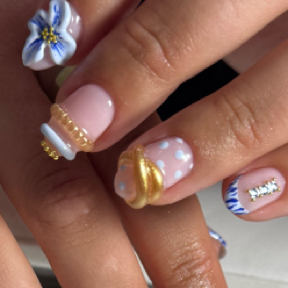 Bangle Nails at Nails by Samantha in Peoria, IL