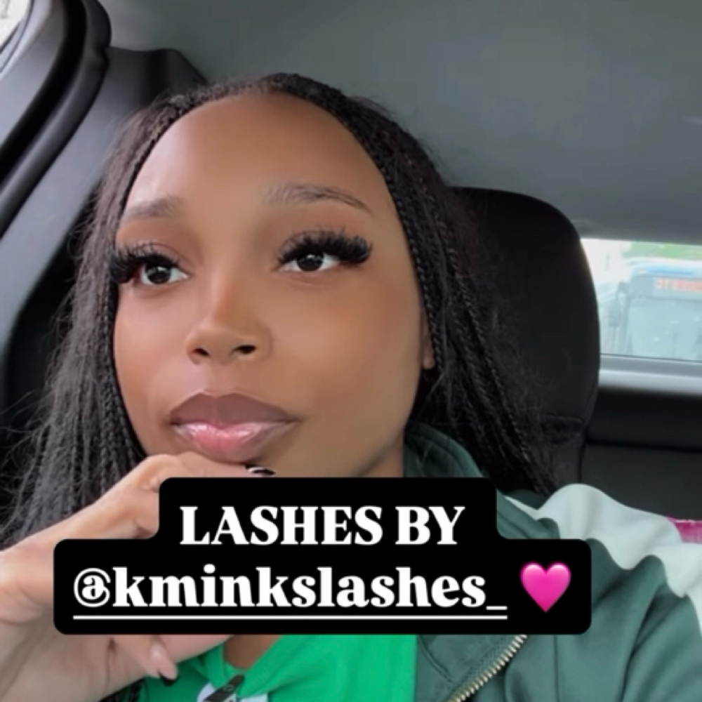 Cluster lash set💕 at Kminks lashes in Chicago, IL