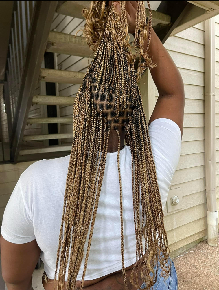 Small Knotless at Goddess Stylez in Sealy, TX