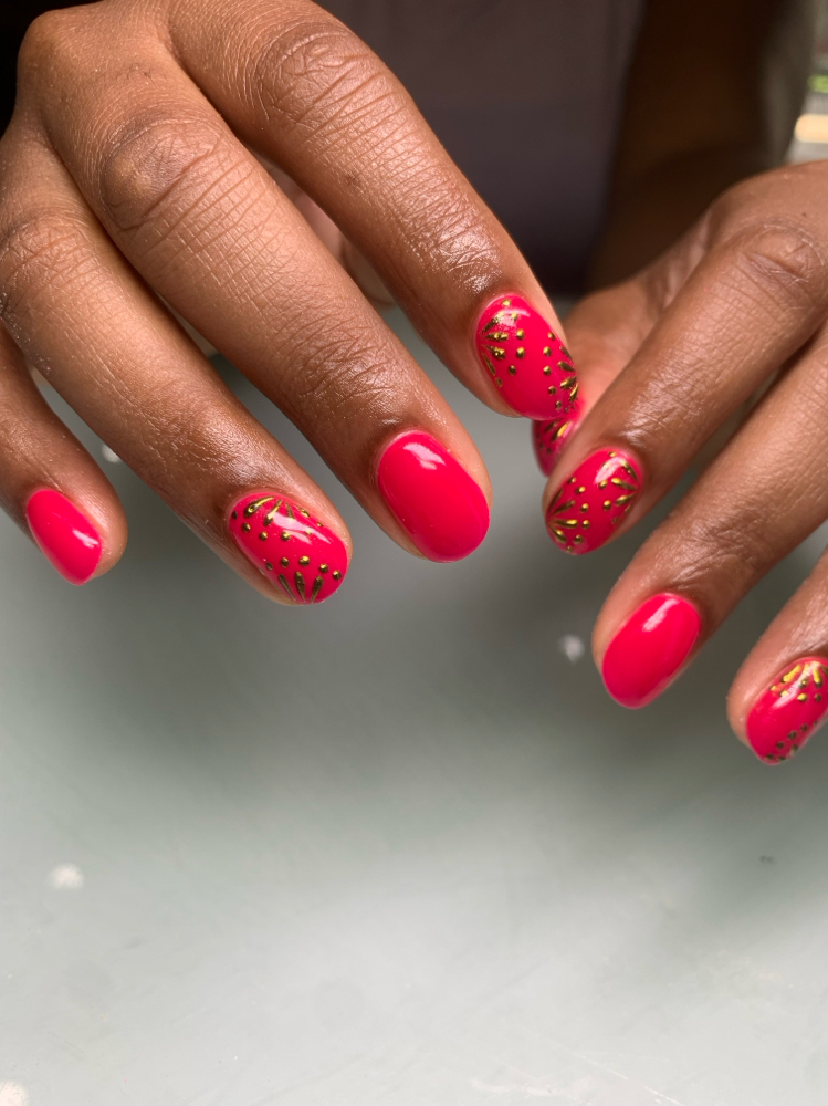 Builder Gel Manicure at Zophia Salazar in San Antonio, TX