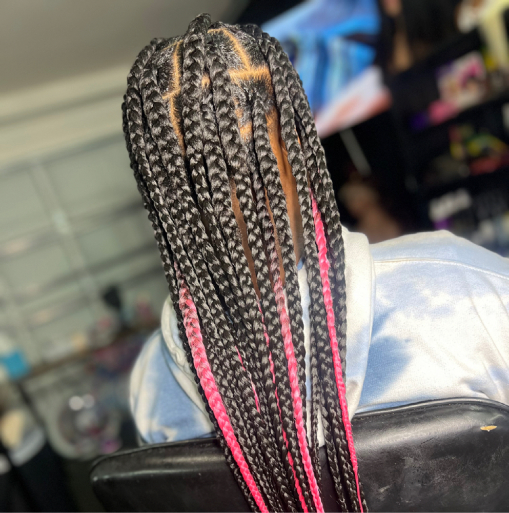 $100 Large Knotless SPECIAL at Aligned Hair & Wig Studio in Snellville, GA