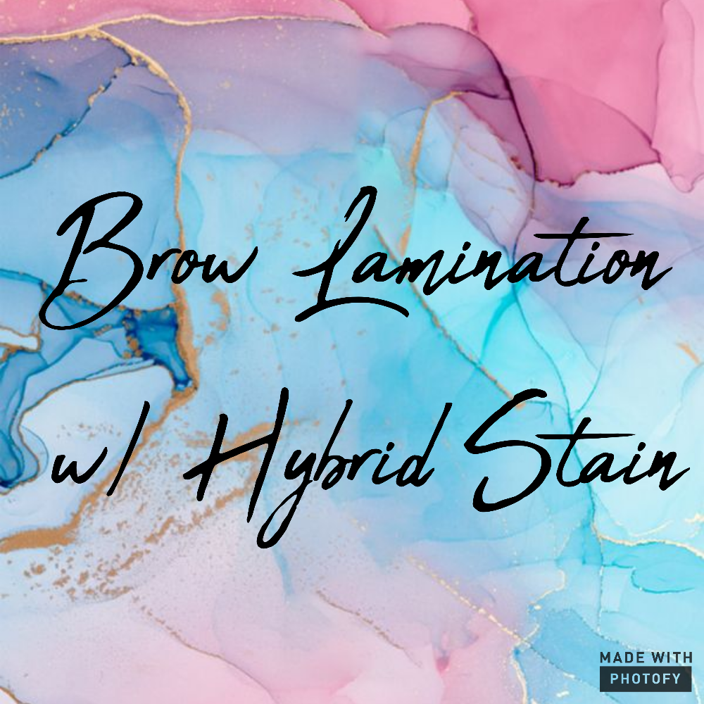 Brow Lamination W/ Stain