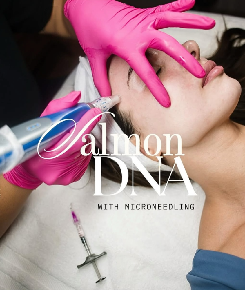 Microneedling with VAMP PDRN Serum
