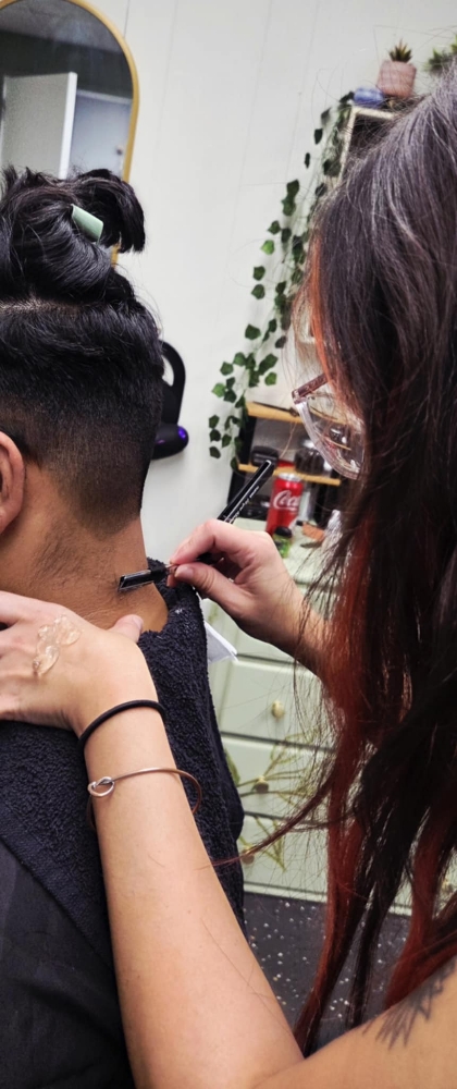 Men's Cut And Razor Finish