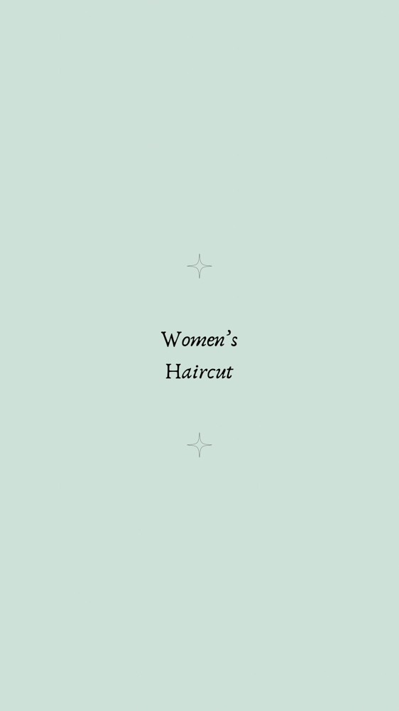 Women’s Haircut