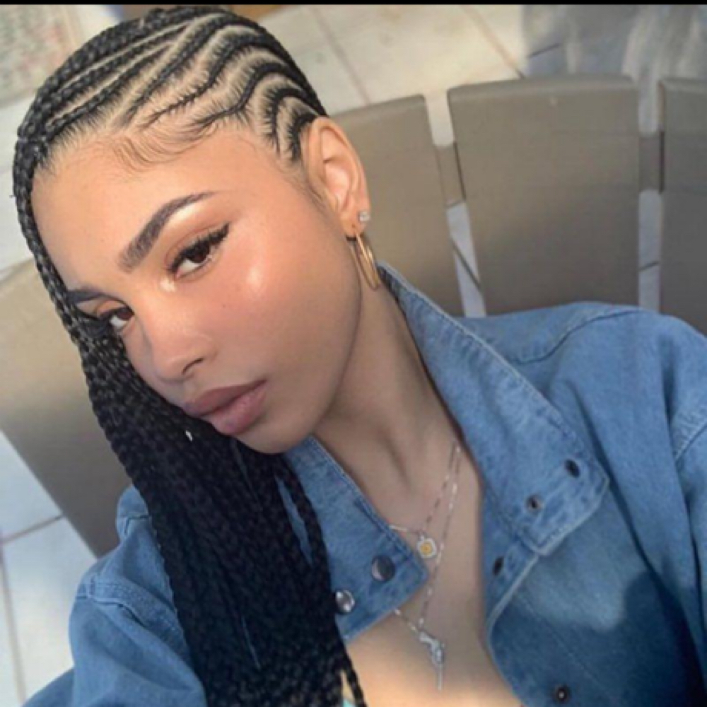 Lemonade Braids at Glow Braid Lounge in Pearland, TX