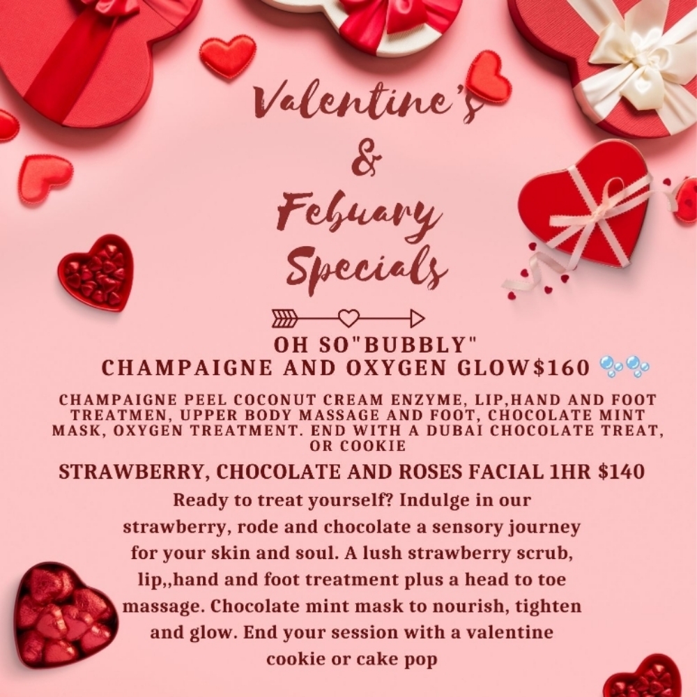 Strawberry, Rose, Chocolate Facial